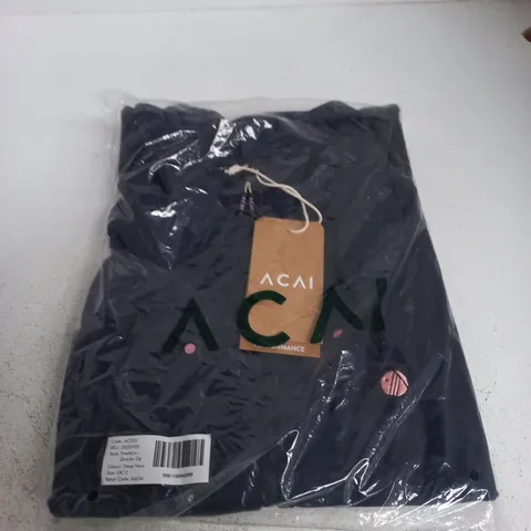 ACAI QUARTER ZIP TOP β DEEP NAVY, UK12