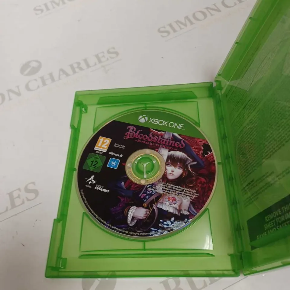 XBOX ONE BLOODSTAINES RITUAL OF THE NIGHT 