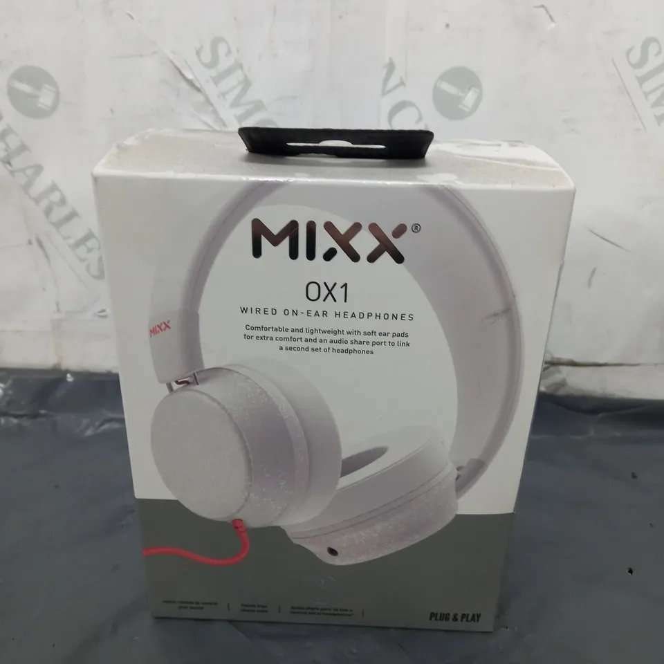 BOXED AND SEALED MIXX 0X1 HEADPHONES