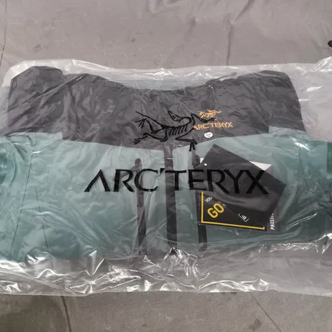ARC'TERYX GORE-TEX JACKET – TEAL & GRAY - SIZE M