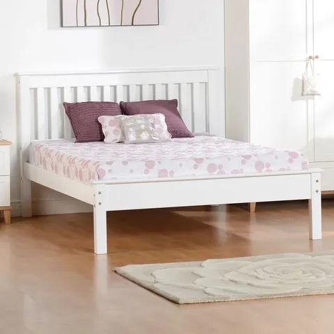 BOXED URSINA DOUBLE BED FRAME (3 BOXES)