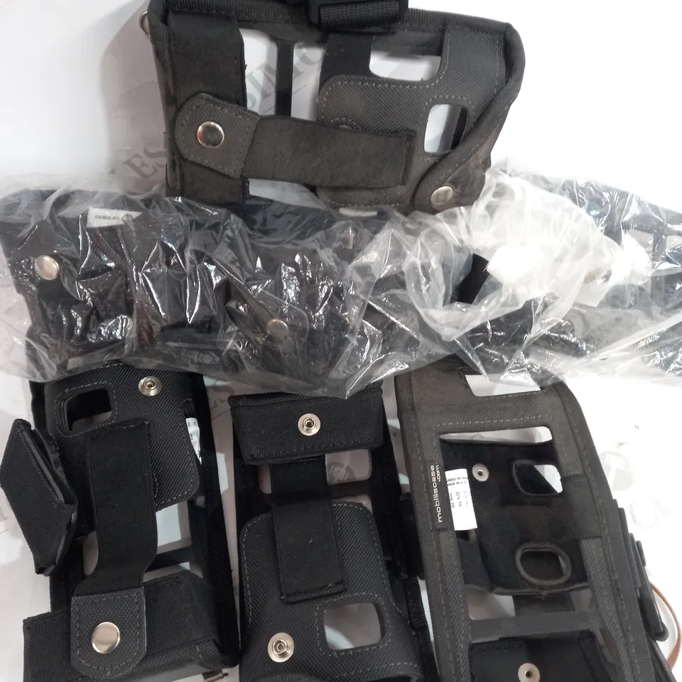 LOT OF 6 MOBLIECASE SCANNER HOLDERS 