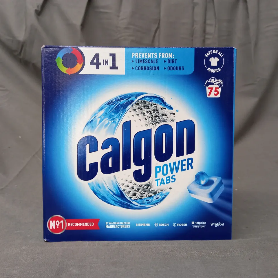 BOXED CALGON 4-IN-1 POWER TABS (PACK OF APPROXIMATELY 75)