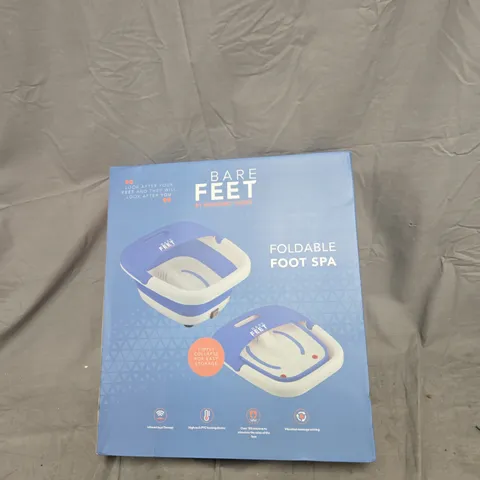 BARE FEET FOLDABLE FOOT SPA – BOXED