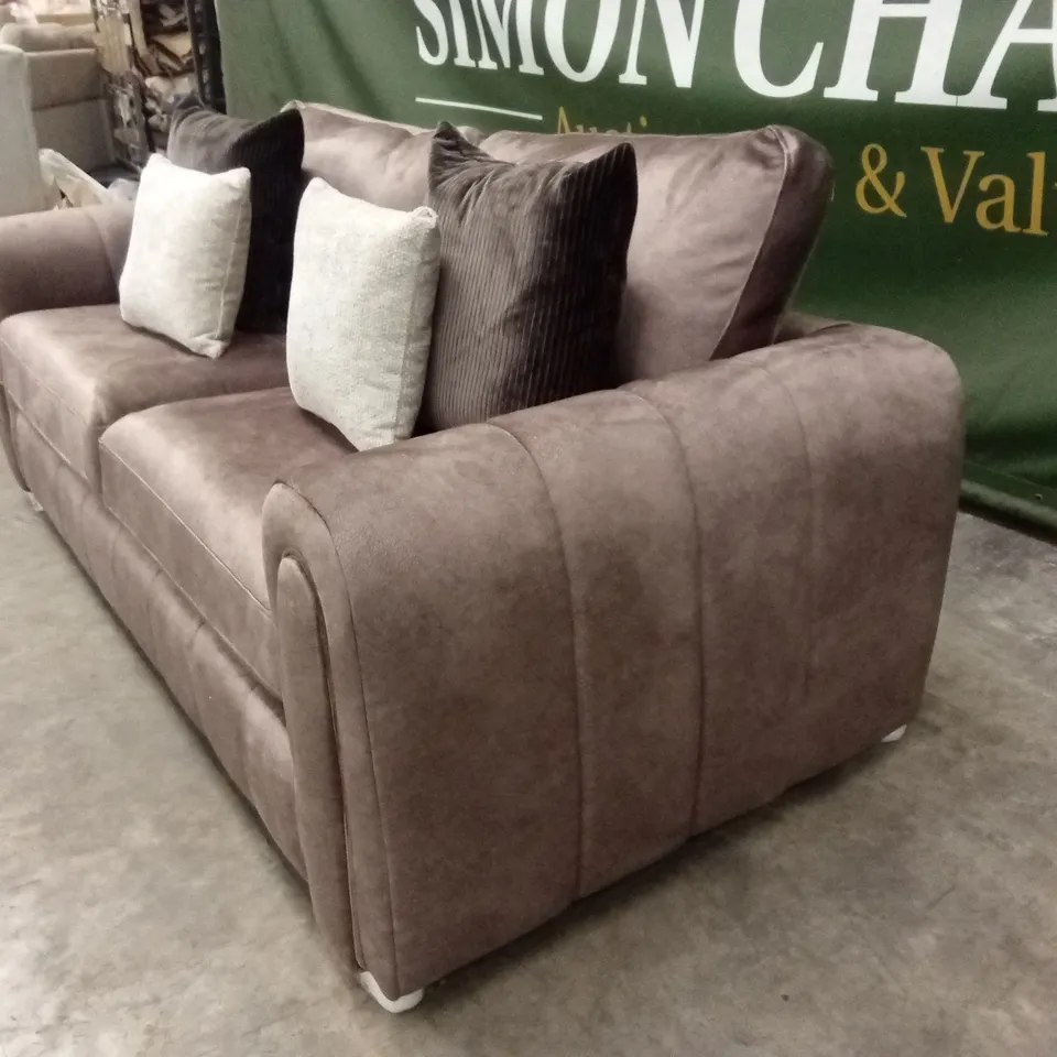 AMARA 2 SEATER SOFA - CHOCOLATE RRP £1199