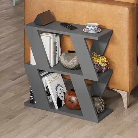 BOXED LAZENA COFFEE TABLE IN GREY/ANTHRACITE