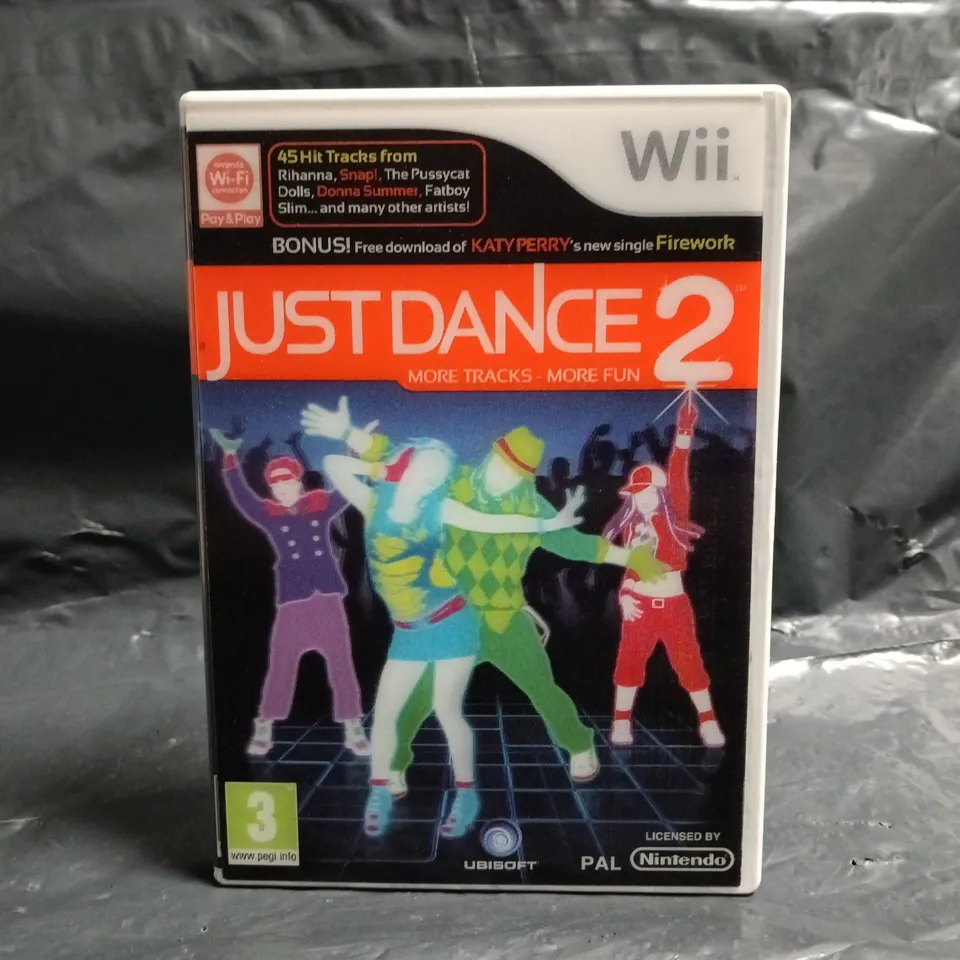 JUST DANCE 2 NINTENDO WII VIDEO GAME