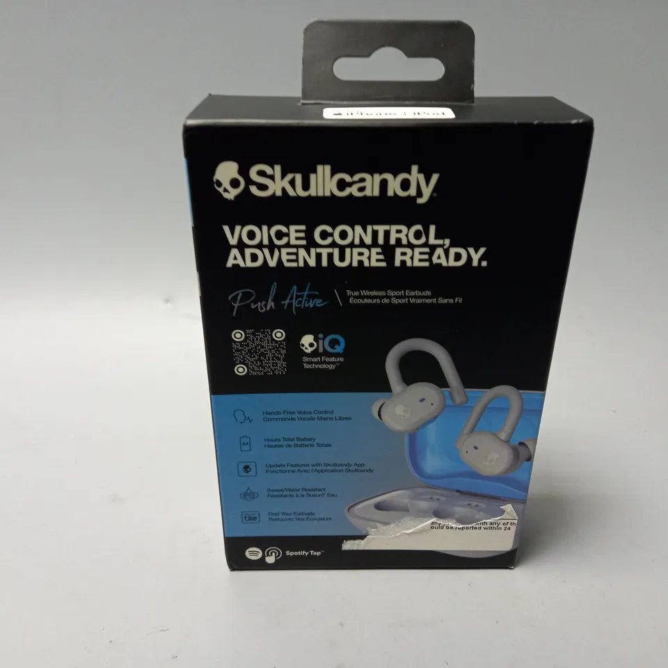 BOXED SKULLCANDY PUSH ACTIVE EARBUDS