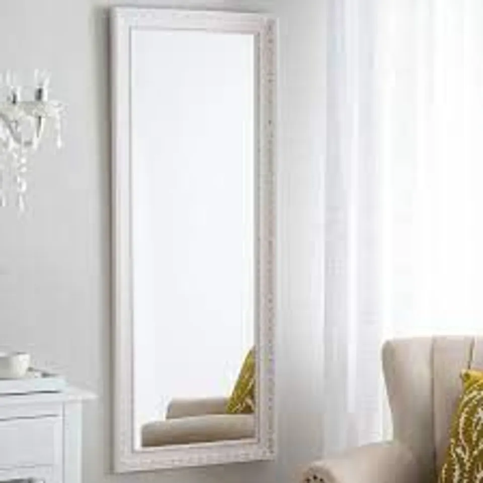 BOXED AMELIA FULL LENGTH MIRROR WHITE