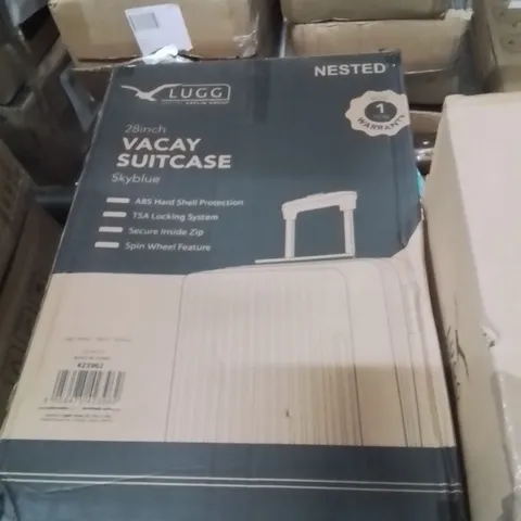 BOXED LUGG 28INCH VACAY SUITCASE SKYBLUE 
