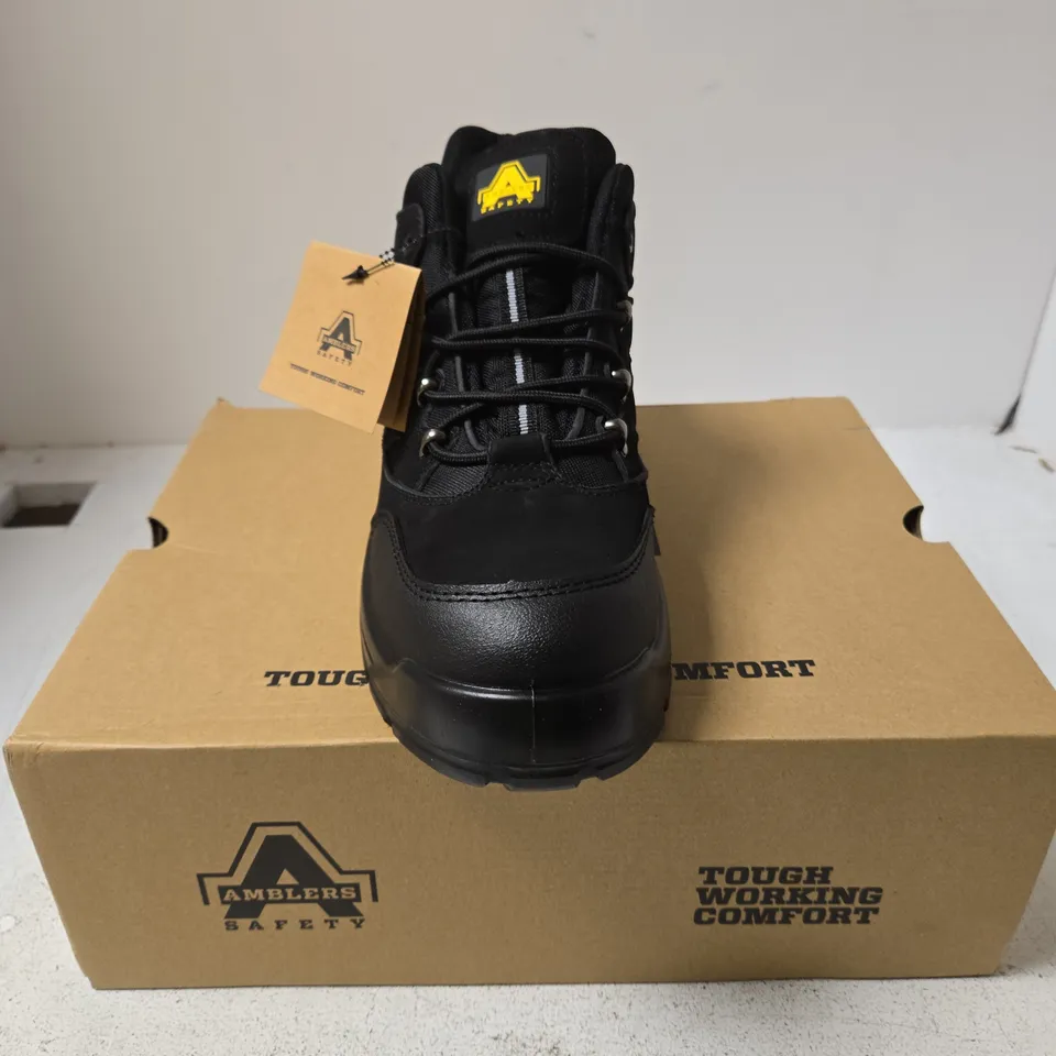 AMBLERS SAFETY FS151 SAFETY BOOTS – BLACK, UK 11 