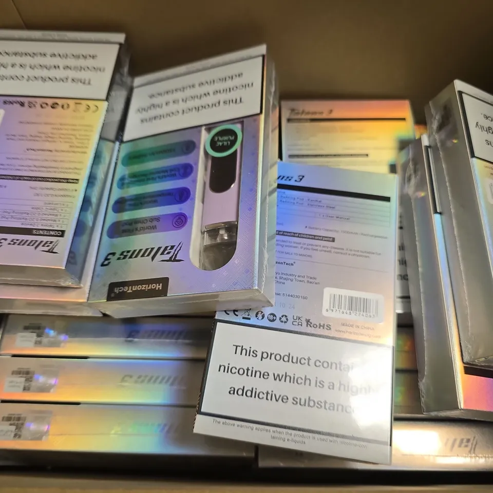 BOX OF APPROXIMATELY 18 SEALED HORIZON TECH TALONS 3 