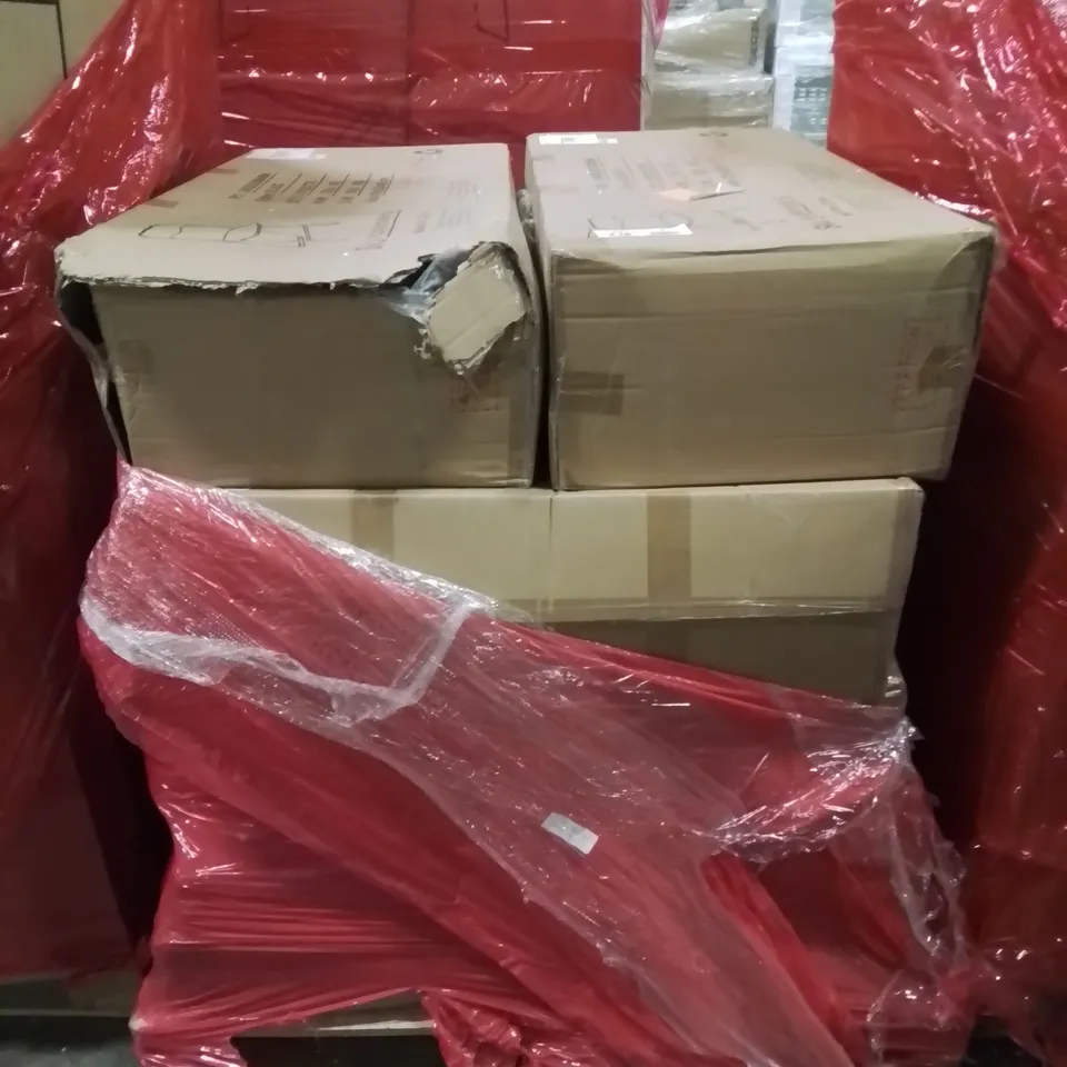 PALLET CONTAINING APPROXIMATELY 8 BOXES X6 BLACK FOLDING CHAIRS