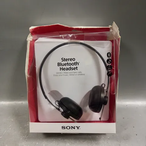 BOXED SONY SBH60 STEREO BLUETOOTH HEADSET 