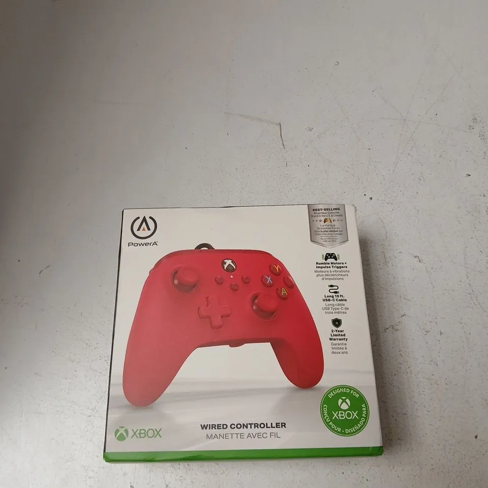 POWERA XBOX WIRED CONTROLLER – RED