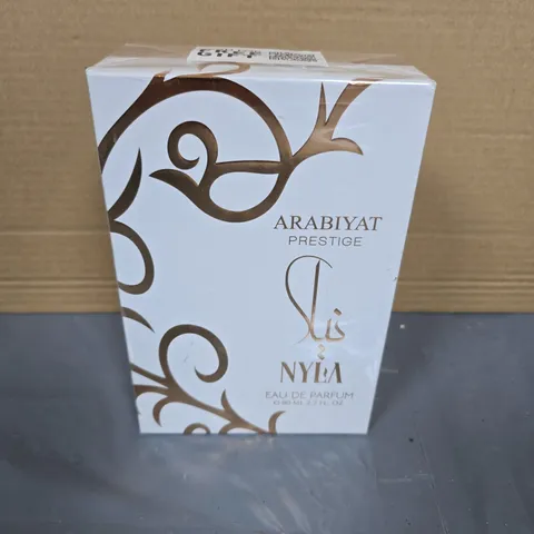 BOXED AND SEALED NYLA ARABYAT PRESTIGE EAU DE PARFUM 80ML
