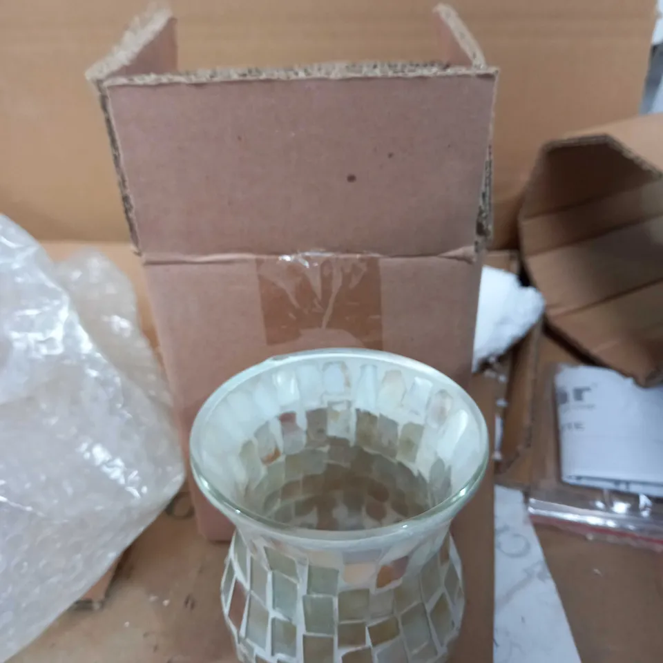 LOT OF 24PCS MOSAIC GLASS LAMP SHADES