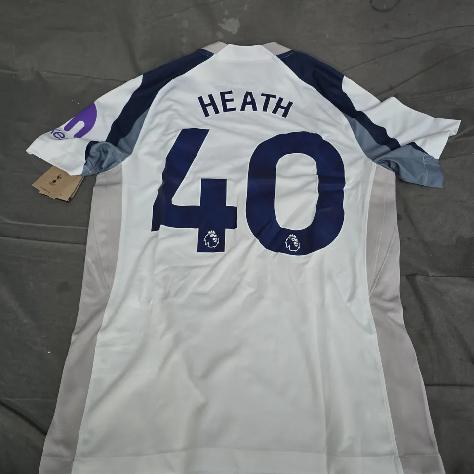 TOTTENHAM HOTSPUR NIKE FOOTBALL SHIRT – HEATH 40 (UK SIZE M)