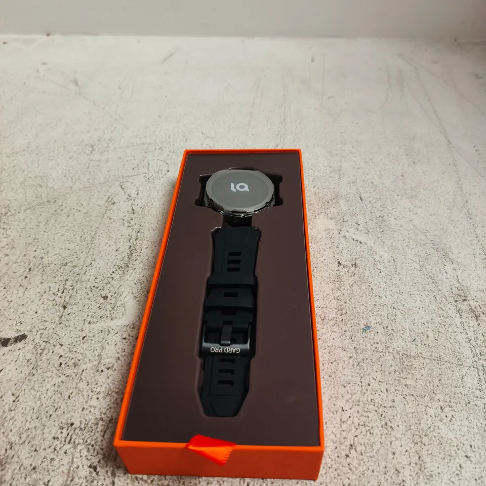GARD PRO ULTRA 3 WATCH – BLACK STRAP, IN ORANGE BOXED