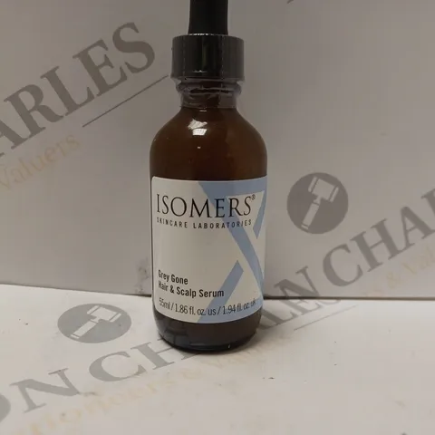 BOXED ISOMERS GREY GONE HAIR & SCALP SERUM 55ML