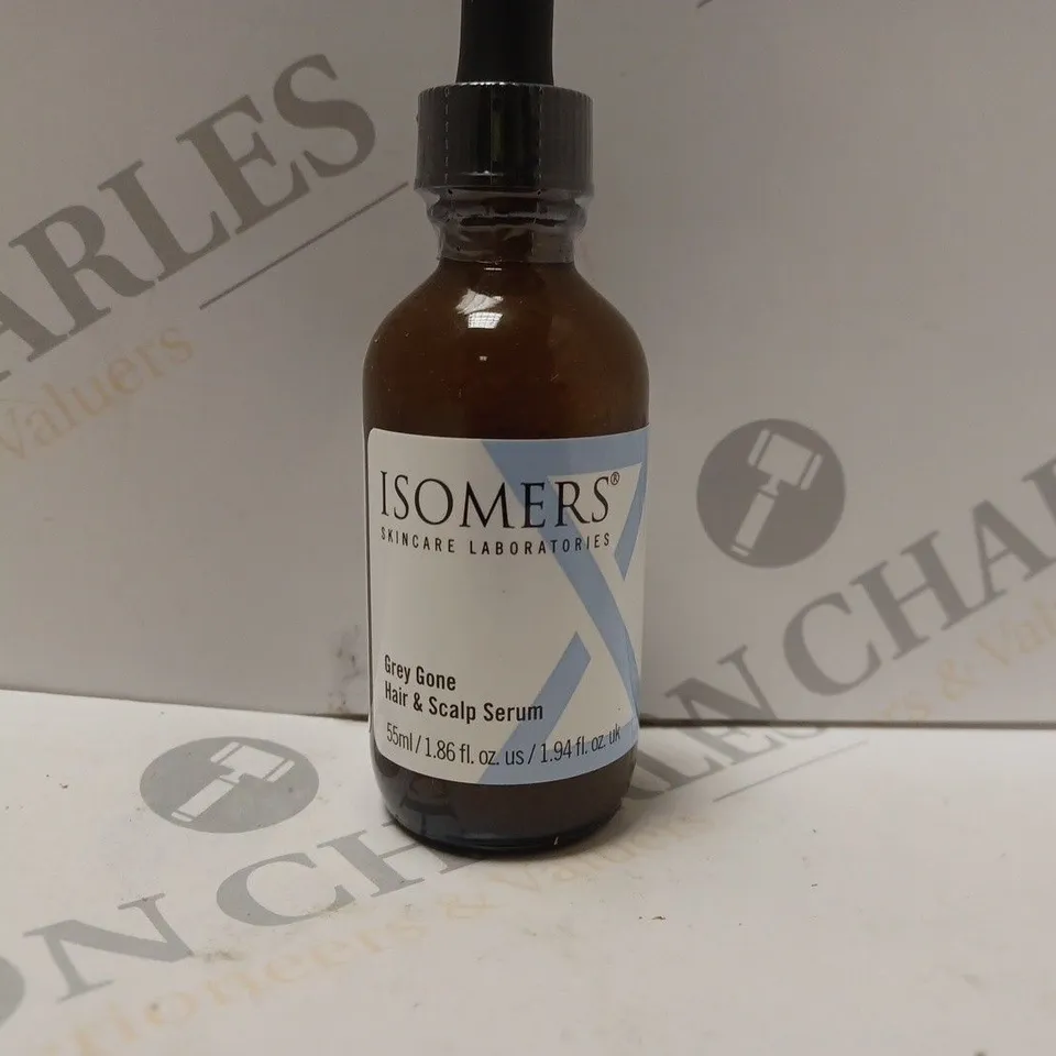 BOXED ISOMERS GREY GONE HAIR & SCALP SERUM 55ML
