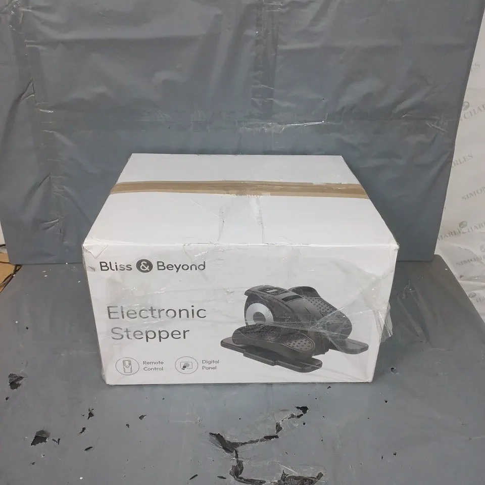 BOXED BLISS & BEYOND ELECTRONIC STEPPER