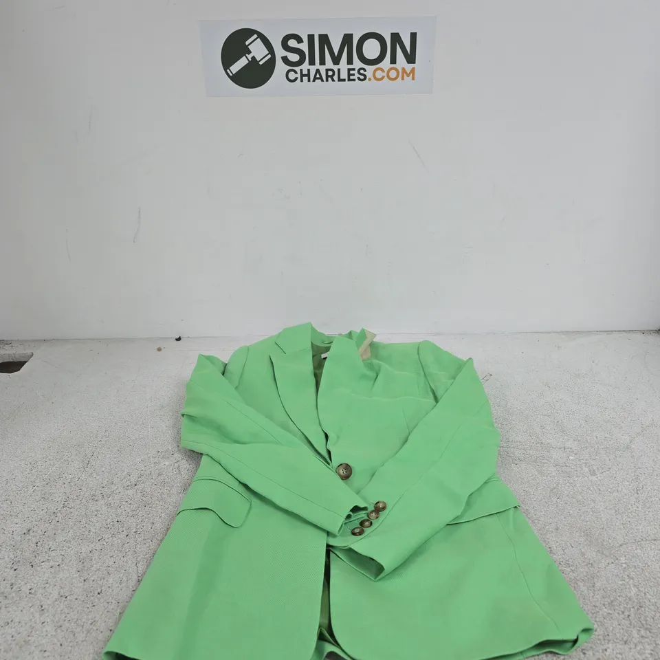 REISS GREEN BLAZER – UK 6 (EU 34, US 2) – WOMEN'S