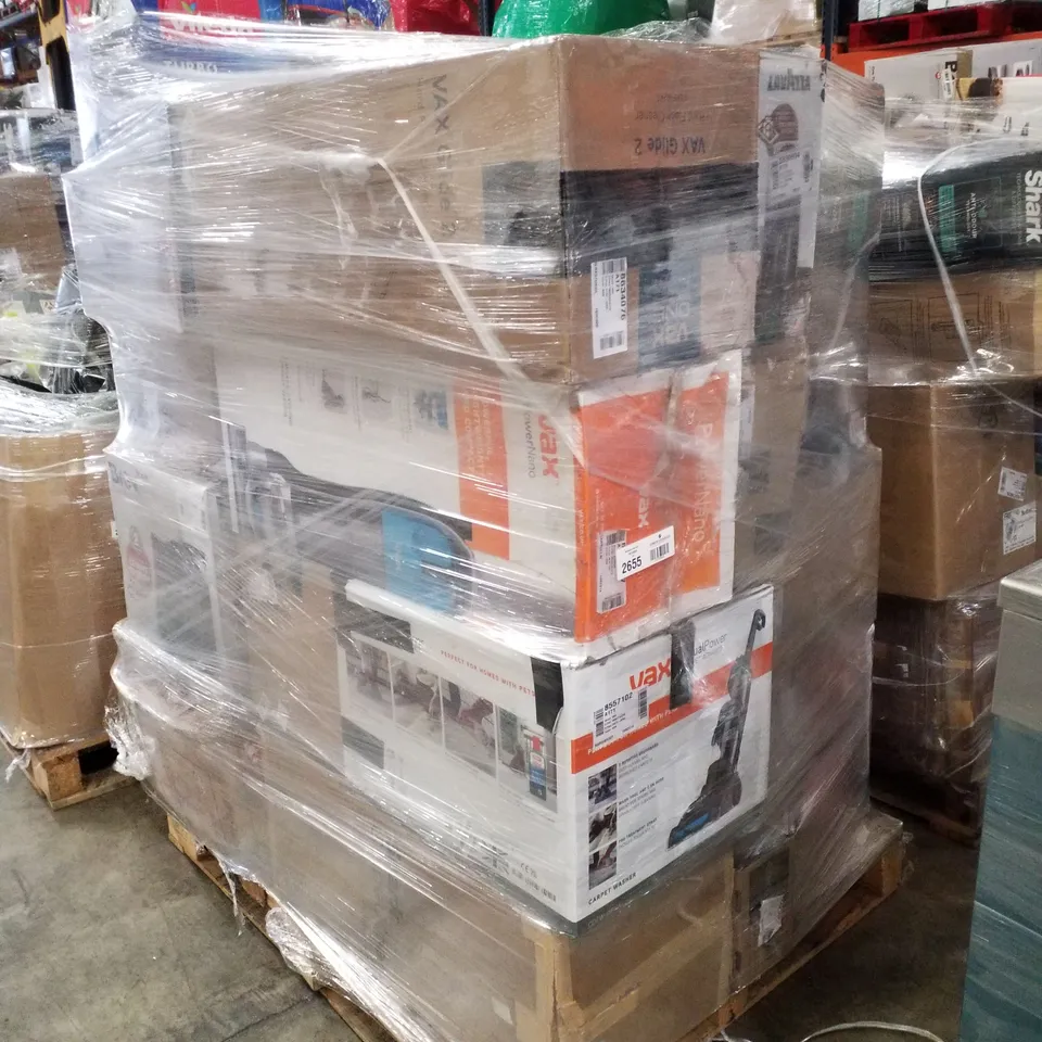 PALLET OF APPROXIMATELY 25 UNPROCESSED RAW RETURN HOUSEHOLD AND ELECTRICAL GOODS TO INCLUDE;