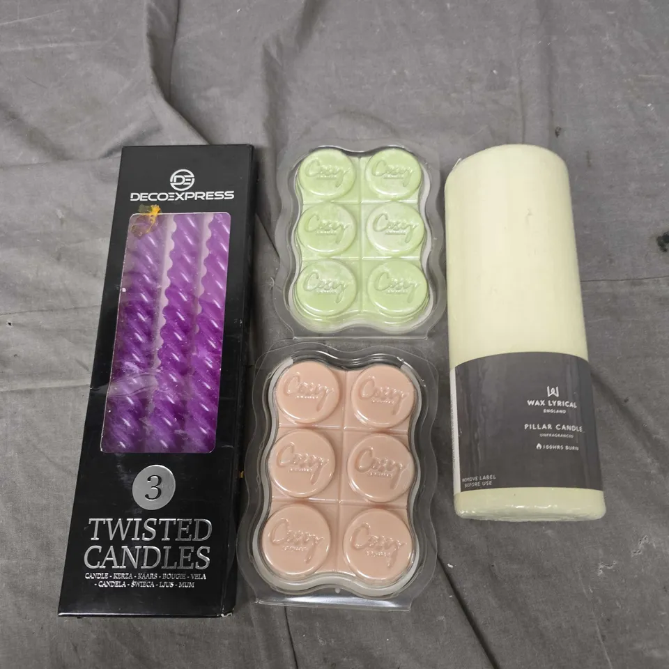 APPROXIMATELY 15 ASSORTED CANDLES & MELTS 