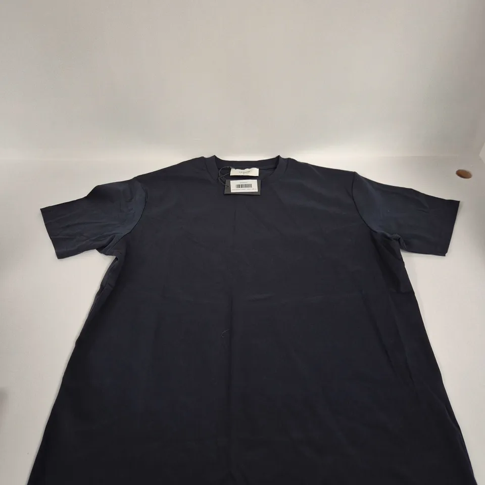 LEGEND MERCERISED T-SHIRT - NAVY - UK XL