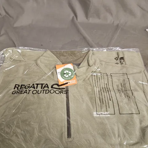 REGATTA GREAT OUTDOORS FLEECE JACKET – OLIVE SIZE 3XL