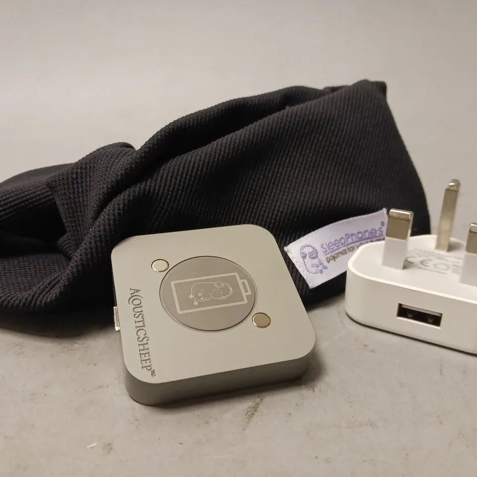 BOXED SLEEPPHONES EFFORTLES HEADPHONES (MEDIUM - BLACK)