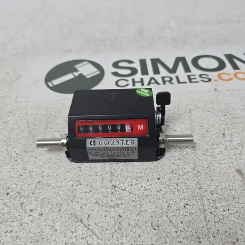 ADVANCER MECHANICAL COUNTER MODULE WITH RED DIGIT DISPLAY 