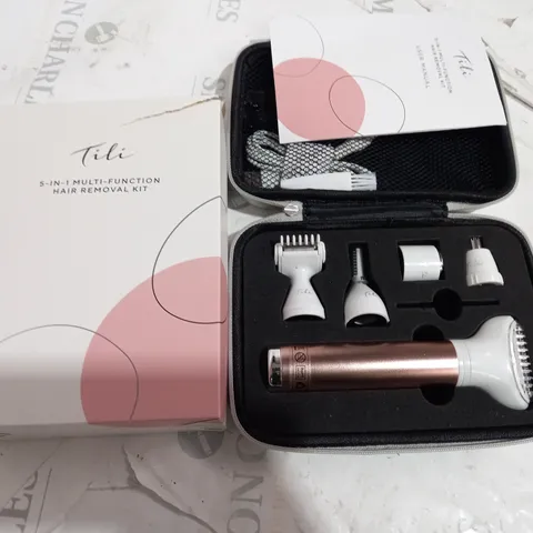 BOXED TILI 5IN1 MULTI FUNCTION HAIR REMOVAL KIT