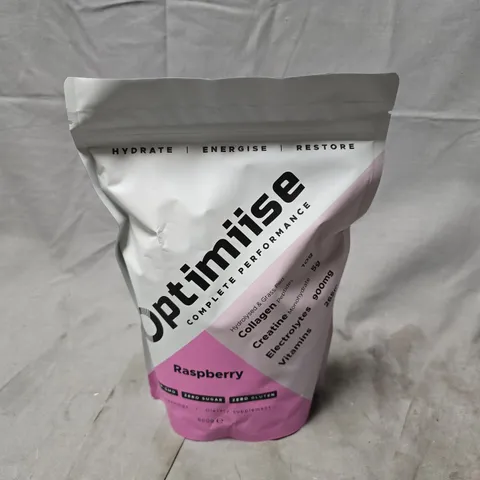 OPTIMIISE RASPBERRY DIETARY SUPPLEMENT (600G)