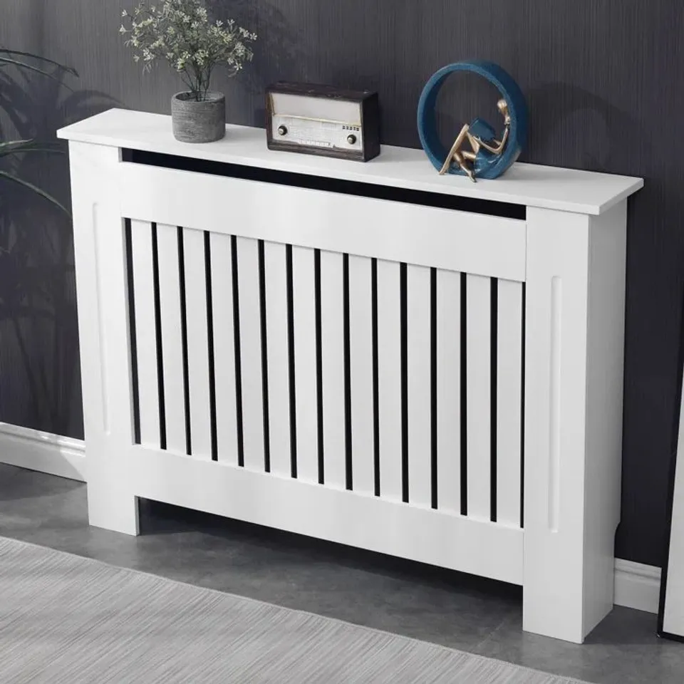 ALLANI RADIATOR COVER VERTICAL SLATS FREESTANDING 