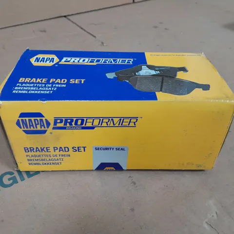 NAPA PROFORMER BRAKE PAD SET PBPB7089