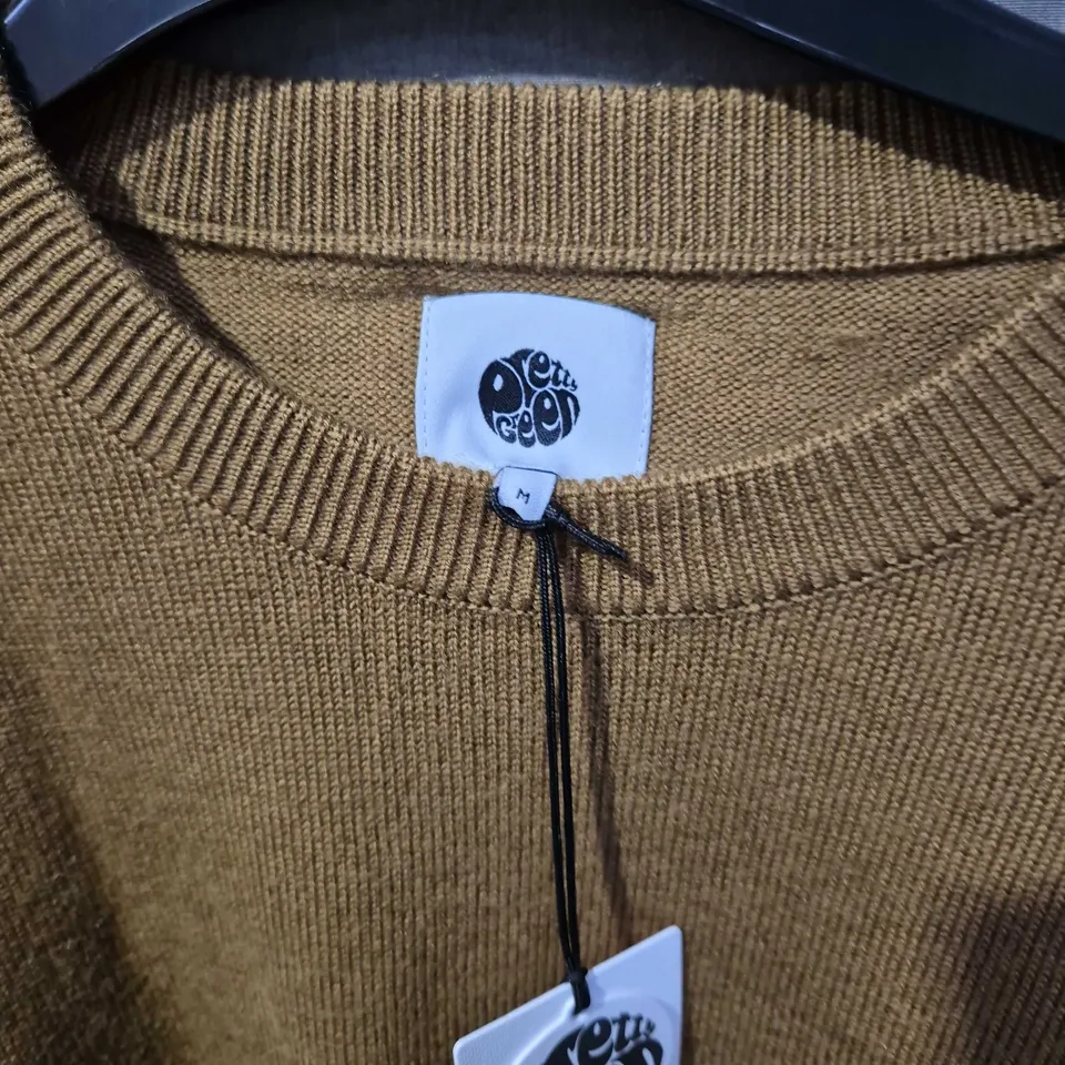 PRETTY GREEN CAMEL KNIT JUMPER – UK M