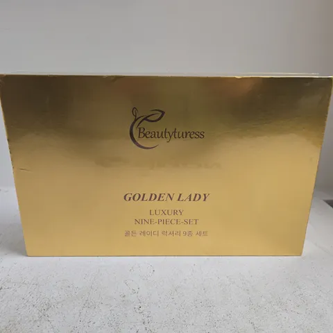 BEAUTYTURESS GOLDEN LADY LUXURY NINE-PIECE SET