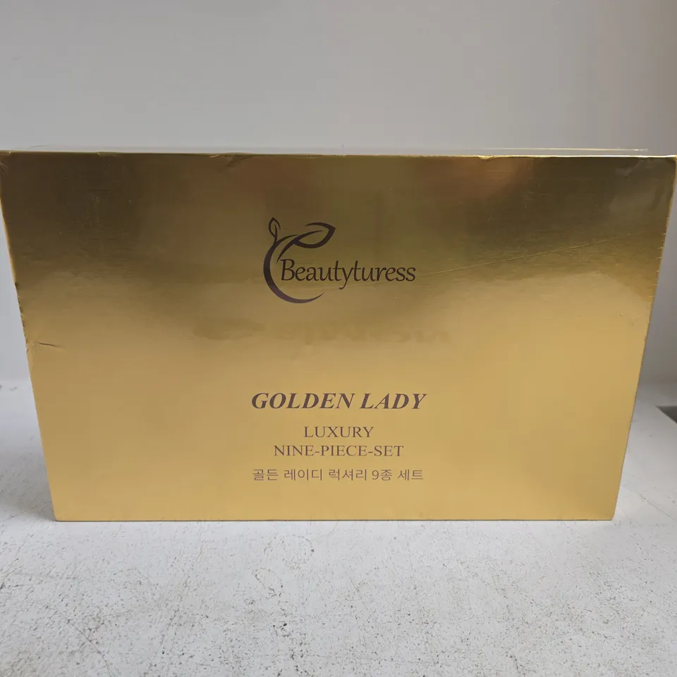 BEAUTYTURESS GOLDEN LADY LUXURY NINE-PIECE SET