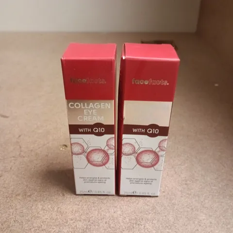 FACEFACTS COLLAGEN EYE CREAM WITH Q10 β 25ML (SET OF 2)