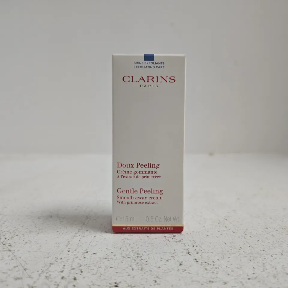 CLARINS PARIS GENTLE PEELING SMOOTH AWAY CREAM WITH PRIMROSE EXTRACT (15ML)