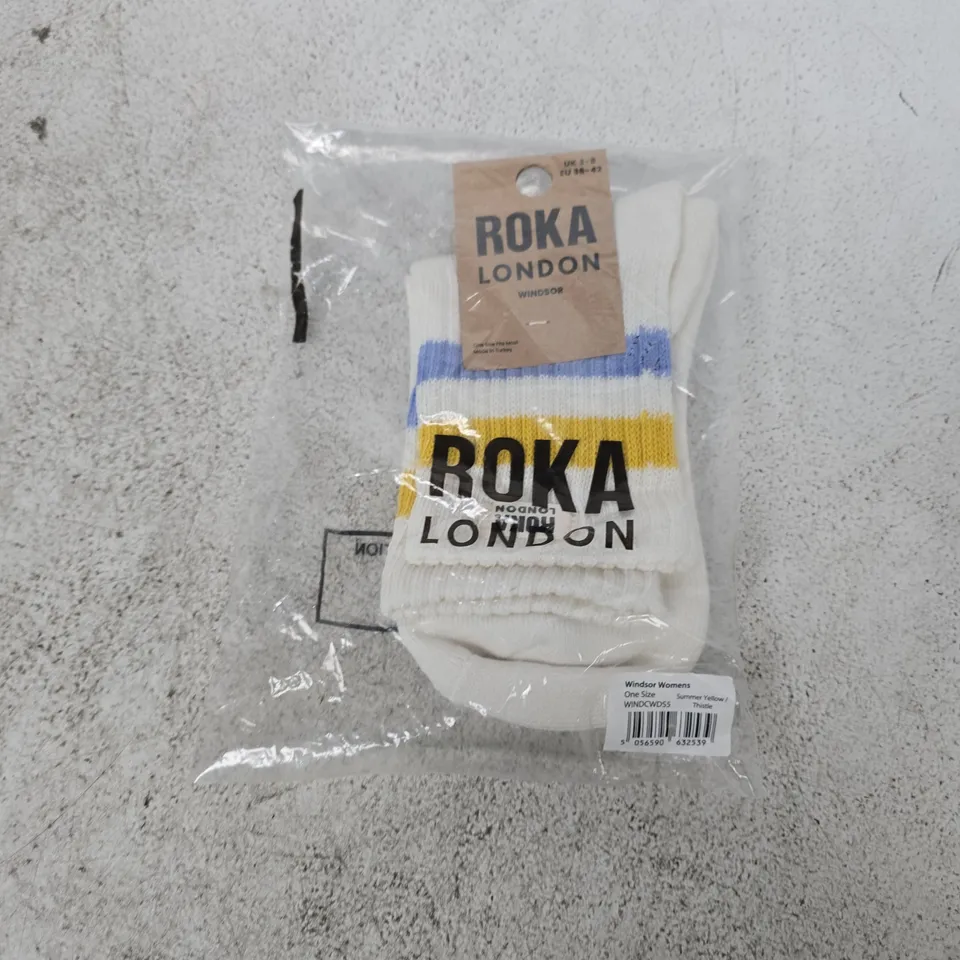 ROKA LONDON SOCKS – UK 3-8 (EU 36-42) IN PACKAGING