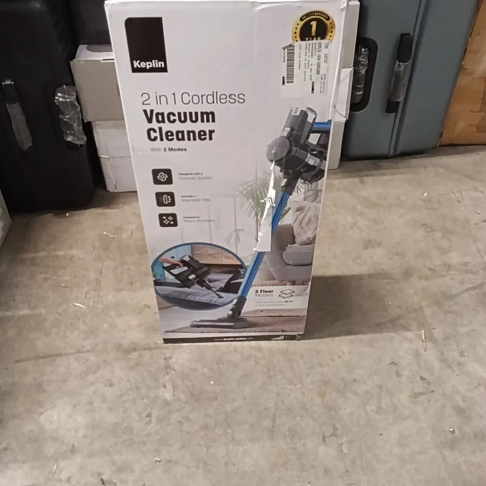 BOXED KEPLIN 2IN1 CORDLESS VACUUM CLEANER 