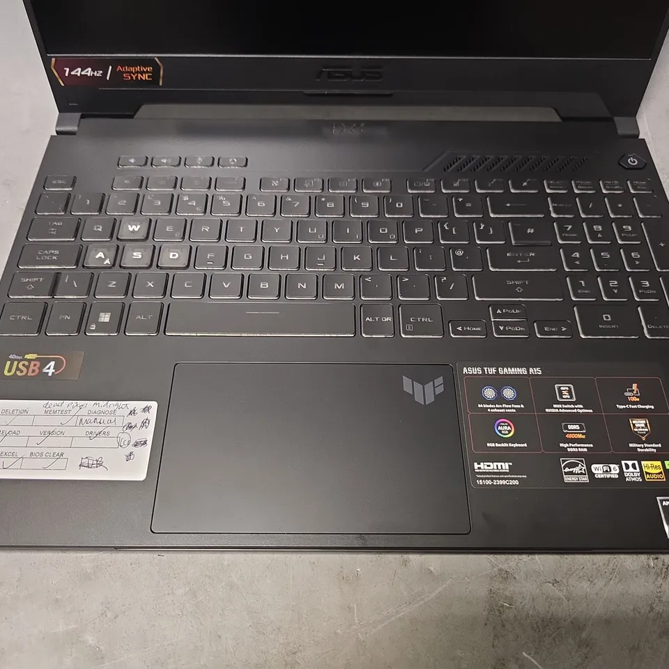 BOXED ASUS TUF GAMING FA507 LAPTOP
