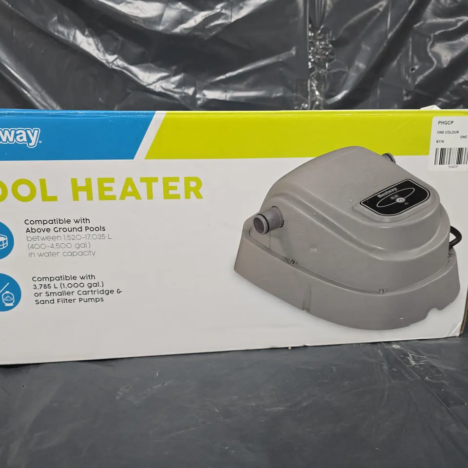 BOXED FLOW CLEAR POOL HEATER