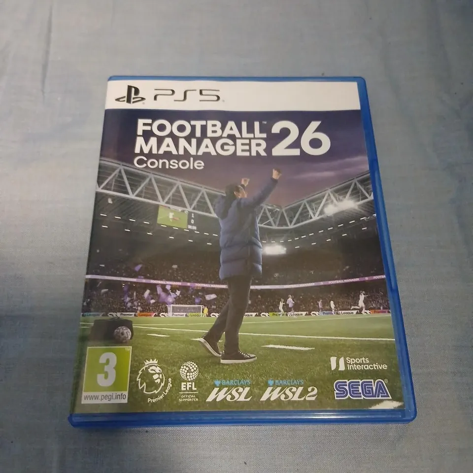 FOOTBALL MANAGER 26 – PS5 CONSOLE (PLAYSTATION 5)