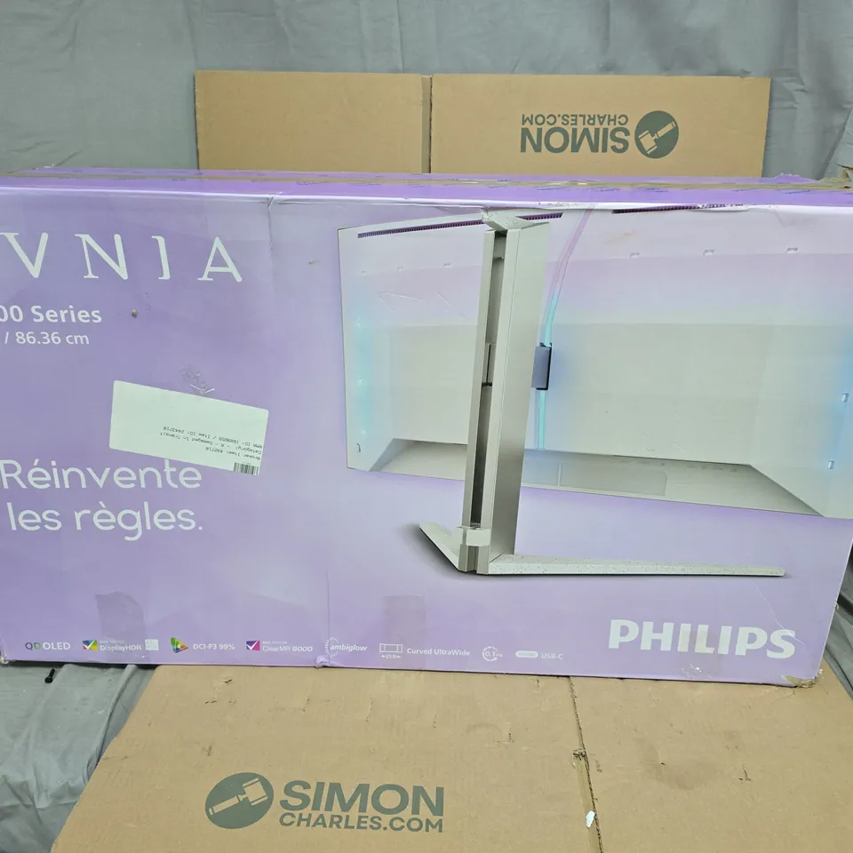 PHILIPS EVNIA 34-INCH CURVED ULTRAWIDE MONITOR – 8000 SERIES
