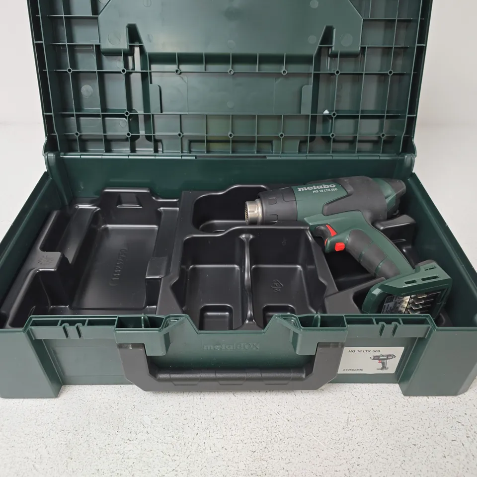 METABO HG 18 LTX 500 18V HOT AIR GUN