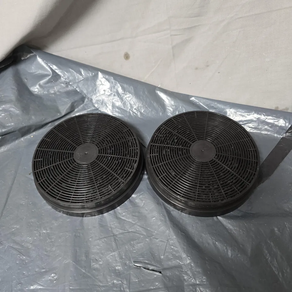 2 X CARBON CHARCOAL FILTER FOR COOKER HOOD. BOXED